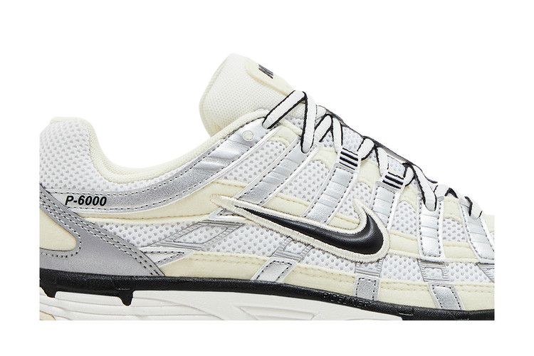 Nike P-6000 Coconut Milk Metallic Silver (Women's) FV6603-100