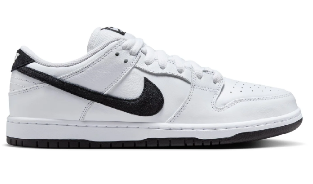 Nike SB Dunk Low Pro 'White / Black / White' HF3704-100