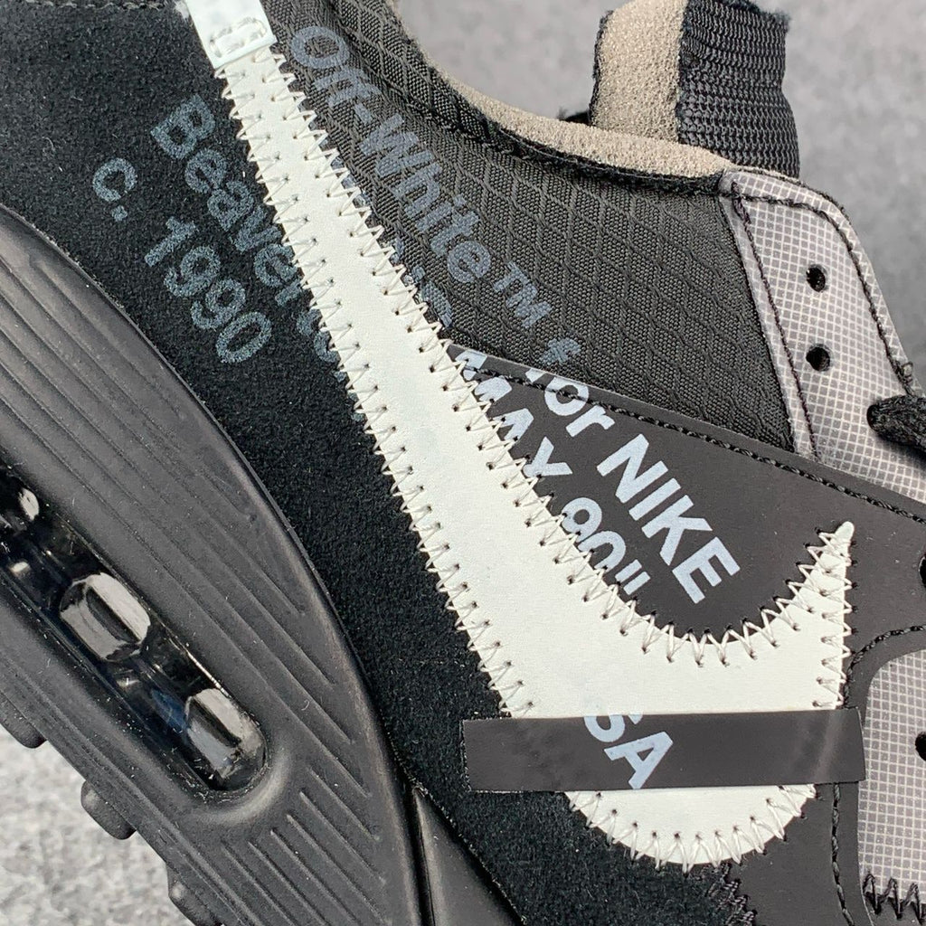 Off-White x Air Max 90 'Black'