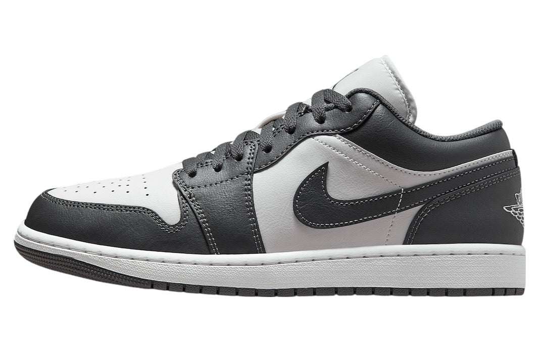 Air Jordan 1 Low Grey / White 553558-044