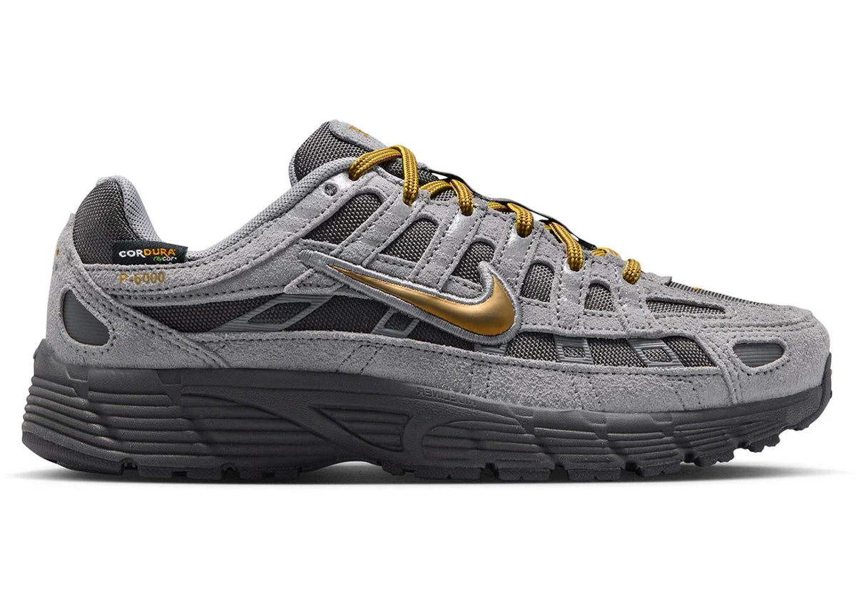Nike P-6000 Premium Medium Ash Grey Golden Hops (GS) IO4668-200