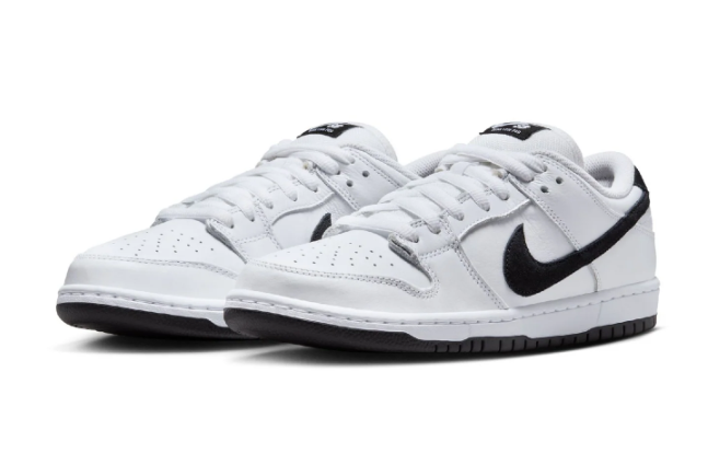Nike SB Dunk Low Pro 'White / Black / White' HF3704-100