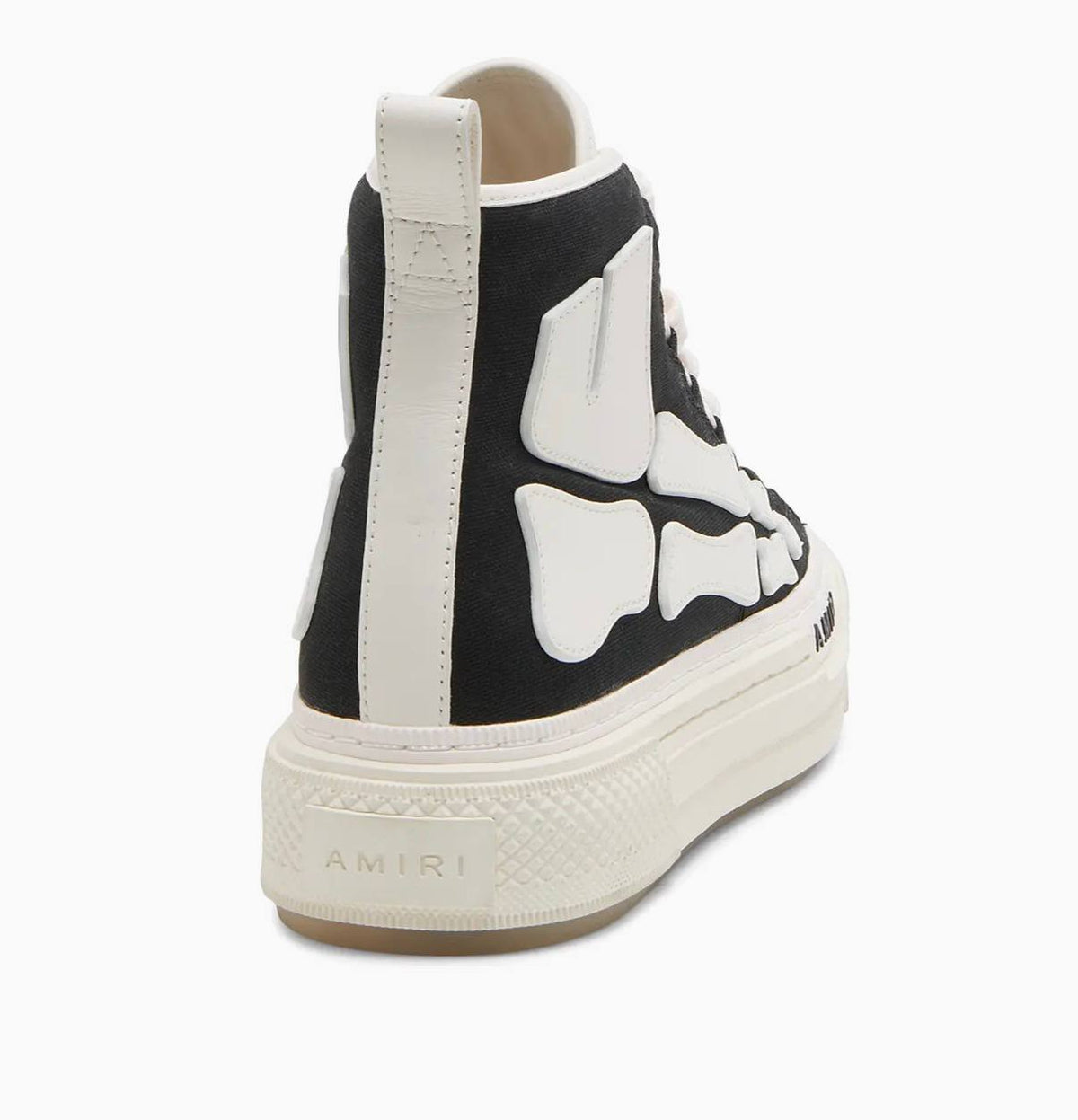 AMIRI Skel Court Hi | Black White