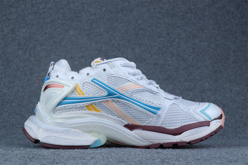 Balenciaga Wmns Runner Sneaker 'Worn-Out - White Blue Pink'
