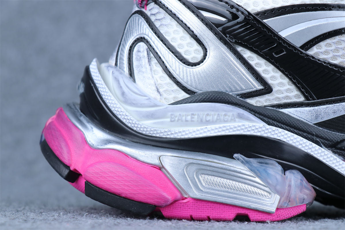 Balenciaga Wmns Runner Sneaker 'Worn-Out - Silver Pink'